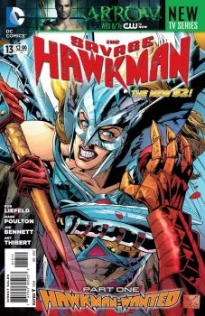 Cover of Hawkman: Wanted, Part One; The Enemy of my Enemy