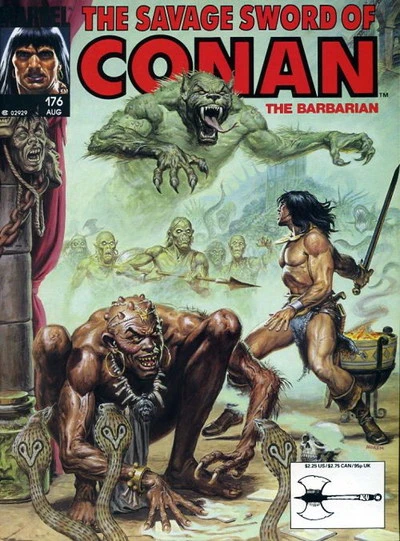 Cover of The Three Deaths of Conan