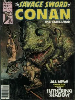 Cover of The Slithering Shadow / Solomon Kane's Homecoming