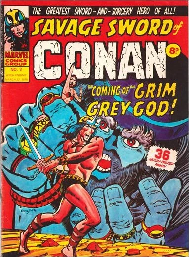 Cover of The Coming of the Grim Grey God!
