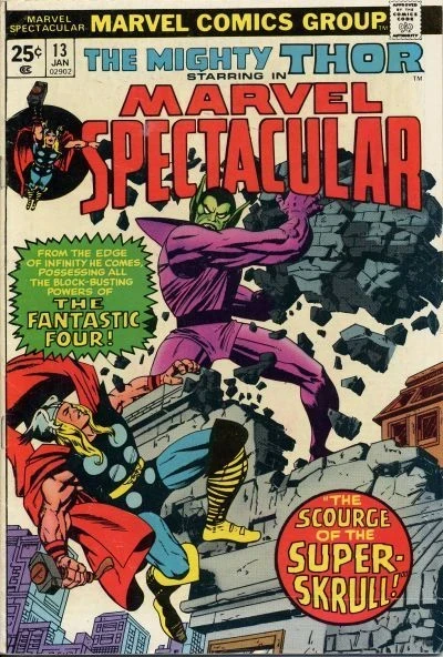 Cover of The Scourge of the Super Skrull!