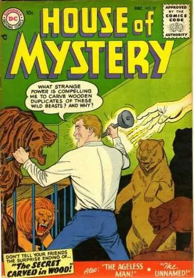 Cover of The Secret Carved in Wood