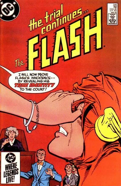 Cover of The Secret Face of the Flash!