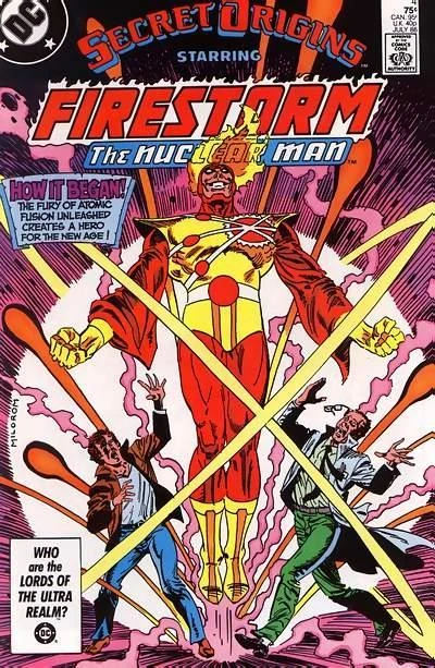 Cover of The Secret Origin of Firestorm, The Nuclear Man