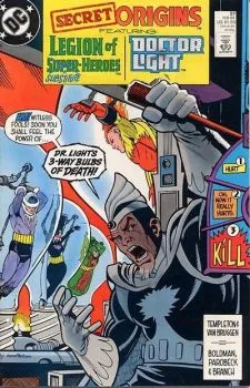 Cover of The Secret Origin of Legion of Substitute-Heroes; All Those Light Years Ago!