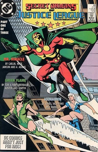 Cover of The Secret Origin of Mr. Miracle... <<Escapism>> ...and Oberon; The Untold Origin of Green Flame: The Spy Who Blew Me Up; 200 Years Of Solitude