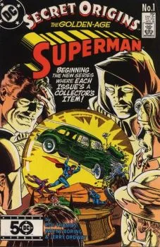 Cover of The Secret Origin of The Golden-Age Superman