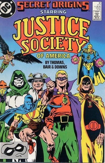 Cover of The Secret Origin of the Justice Society of America