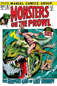 The Serpent-God of Lost Swamp!