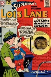 The Silver Coin of Fate! / The Widow in Black! / Lois Lane's Revenge on Superman!