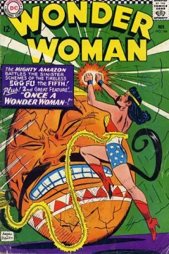 The Sinister Scheme of Egg Fu, the Fifth! ; Once a Wonder Woman