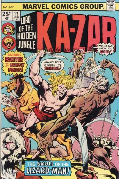 Cover of The Skull Of The Lizard-Man!