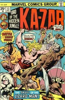 Cover of The Skull Of The Lizard-Man!