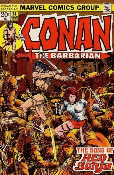 Cover of The Song of Red Sonja