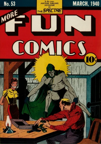 Cover of The Spectre: "The Spectre Strikes!"