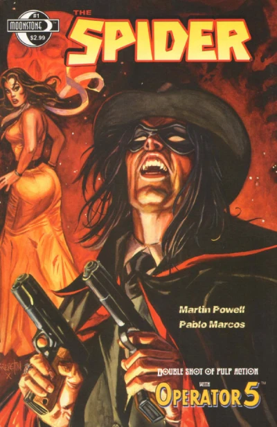 Cover of Death Siege of the Frankenstein Legion; Operator 5: The Faithful