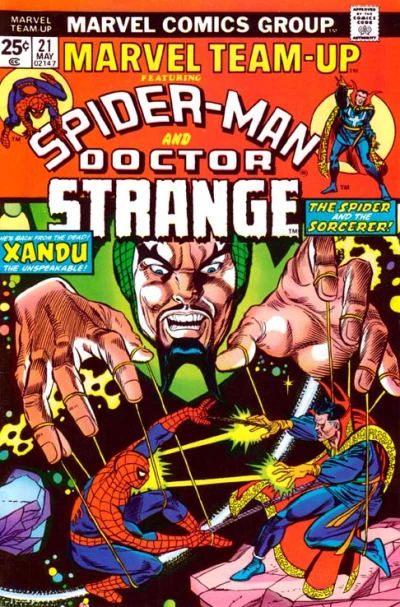 Cover of The Spider and the Sorcerer!