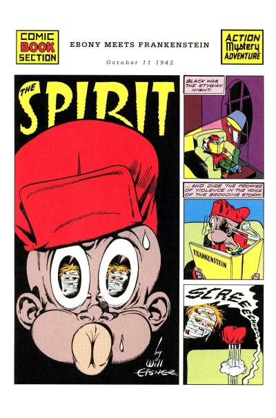 Cover of Ebony Meets Frankenstein