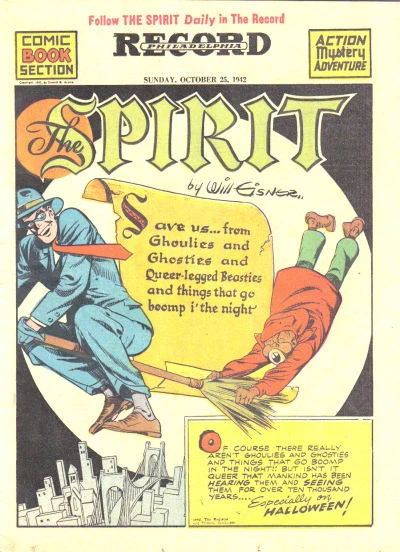 Cover of Hallowe'en spirit of 1942; The ghost gang