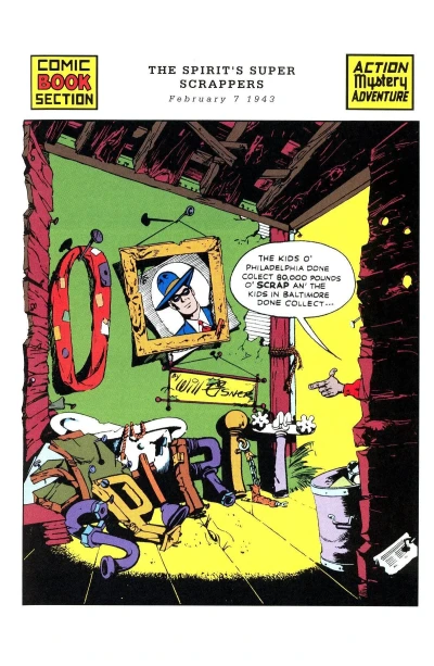 Cover of The Spirit's Super Scrappers