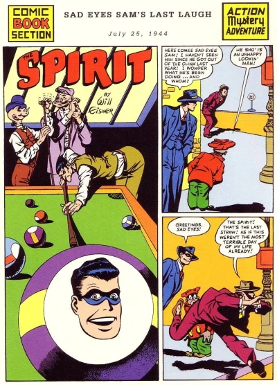 Cover of Sad Eyes Sams Last Laugh