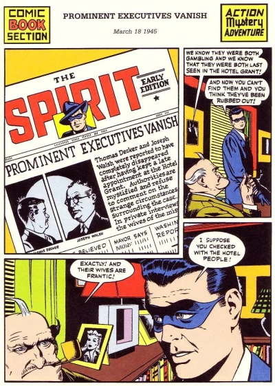 Cover of Prominent Executives Vanish