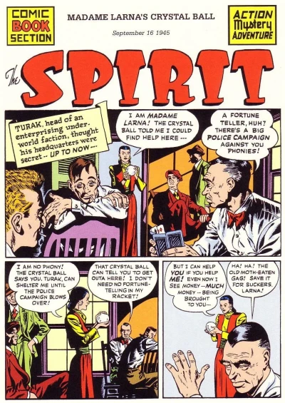 Cover of Madame Larna's Crystal Ball