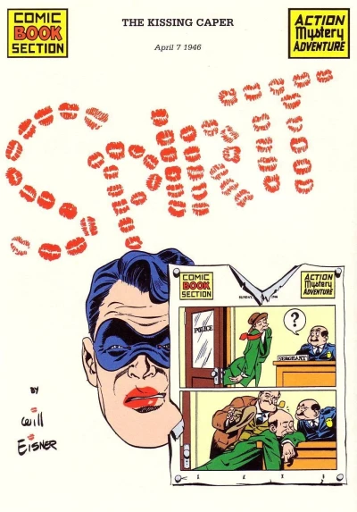 Cover of The Lipstick Print Case aka The Kissing Caper