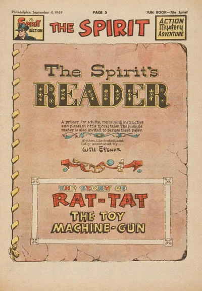 Cover of The Story of Rat-Tat the Toy Machine-Gun