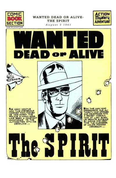 Cover of Wanted Dead or Alive - The Spirit