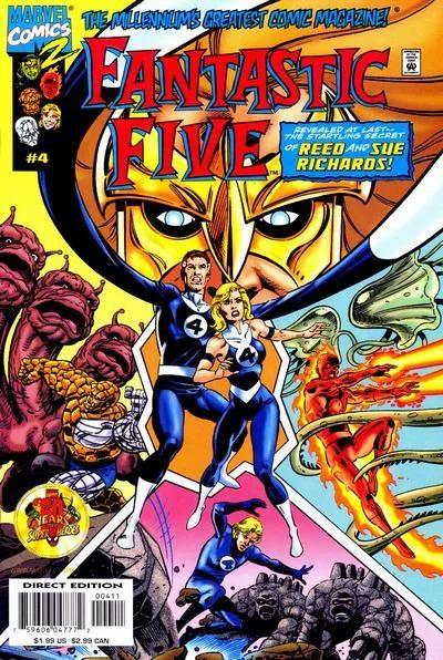 Cover of The Startling Secret of Reed and Sue Richards!