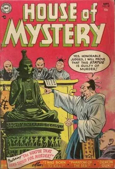 Cover of The Statue That was Tried For Muder