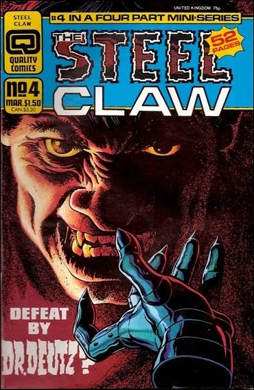 Cover of Steel Claw 4