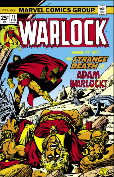Cover of The Strange Death of Adam Warlock