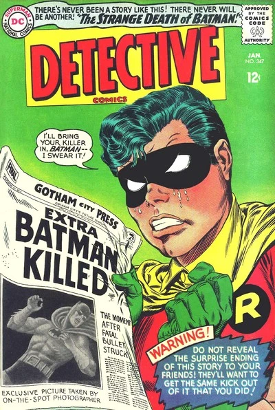 Cover of The Strange Death of Batman