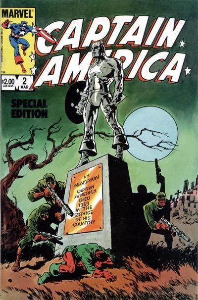 Cover of The Strange Death of Captain America