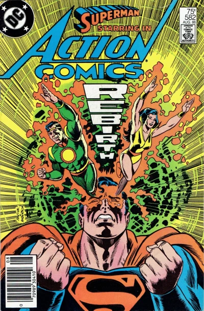 Cover of The Strange Rebirth of Jor-El and Lara!