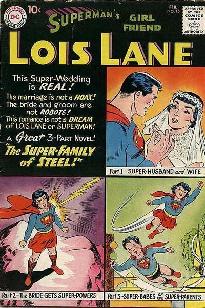 Cover of The Super-Family of Steel!
