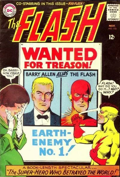 Cover of The super-Hero who betrayed the world!