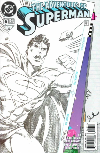 Cover of The Super-Rivalry That Rocked Metropolis!