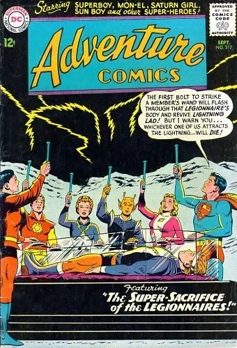 Cover of The Super-Sacrifice Of The Legionnaires!