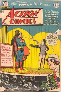 The Super-Telethon / The Outlaw King of the Congo / The Easter Island of Space! / The Lawman Without a Friend