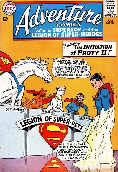 Cover of The Super-Tests of the Super-Pets!