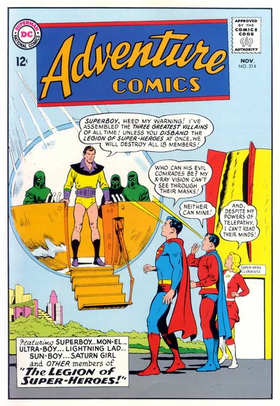 Cover of The Super-Villains Of All Ages!