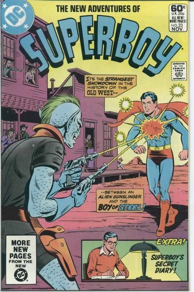 Cover of The Superboy who never was!; The day of the secret signal!