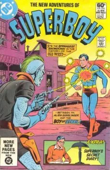 Cover of The Superboy who never was!; The day of the secret signal!