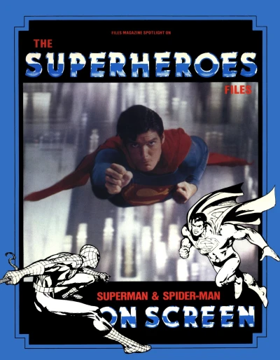 Cover of Superheroes on Screen