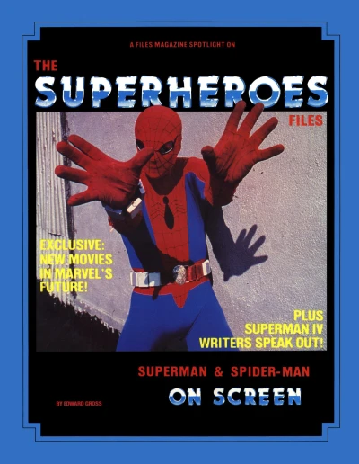 Cover of Superheroes on Screen