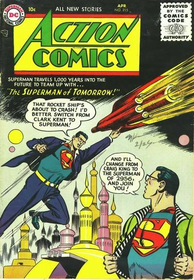 Cover of The Superman of Tomorrow