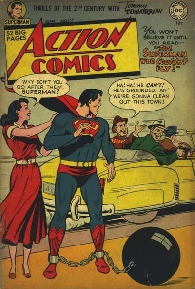 Cover of The Superman Who Couldn't Fly